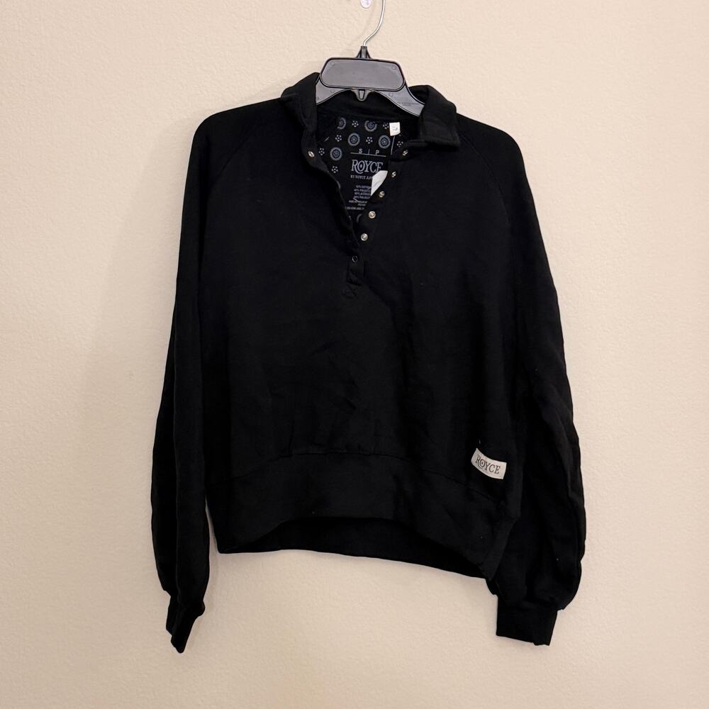 Royce Apparel Black Pullover - Size Small